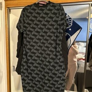 Nike Black and Gray Logo Dress